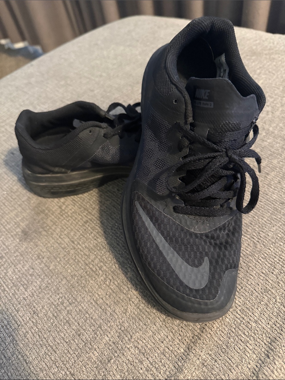 Nike Black Lightweight Mesh Training Sneakers